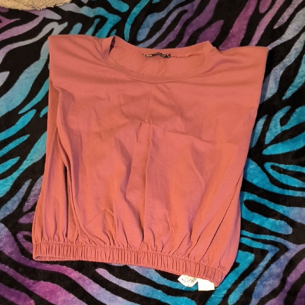 Zara | Mauve Women's Crop Top